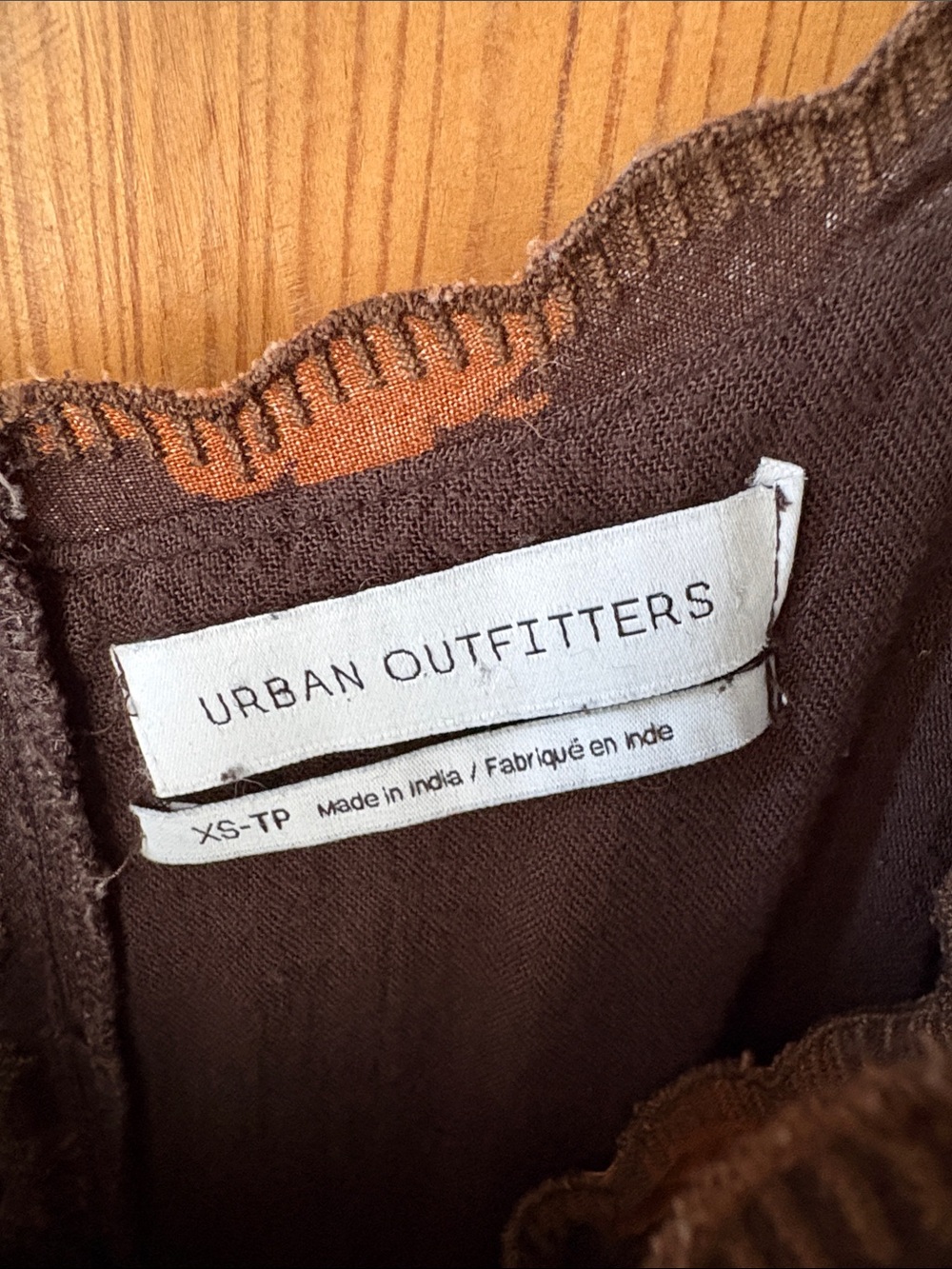 Urban outfitters) brown Floral Tiered Slip Dress - Unbranded - Picture 2 of 5